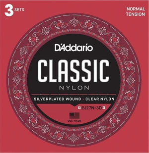 D'Addario EJ27N-3D Corzi de nylon