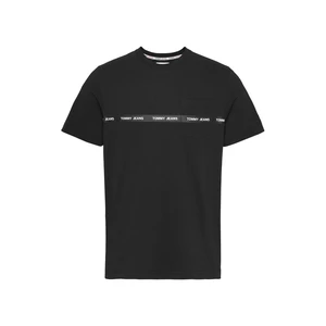 T-shirt da uomo Tommy Hilfiger Black