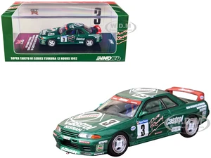 Nissan Skyline GT-R (R32) RHD (Right Hand Drive) 3 Hideo Fukuyama - Akira Iida "Castrol" "Super Taikyu N1 Series" Tsukuba 12 Hours (1992) 1/64 Diecas