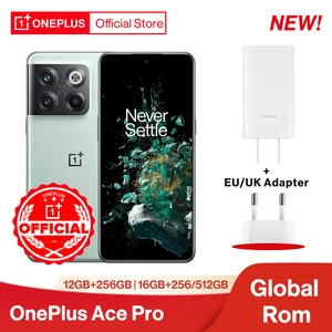 New Global Rom OnePlus Ace Pro 5G 10T 10 T 150W SUPERVOOC Charge 4800mAh 6.7 AMOLED Display 50MP Camera NFC