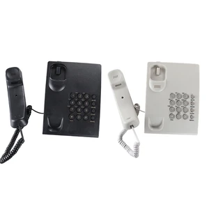 E5BA Wall-Mounted Caller Telephone Wall Phone Fixed Landline Wall Hanging Telephones for Home and Office Hotel KX-TSB670