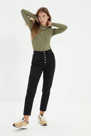 Női farmernadrág Trendyol High Waist