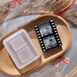 Film Quicksand Photo Frame Ornaments Silicone Molds Epoxy Resin Mould Suitable for Diy Craft Jewelry Making Home Decorations