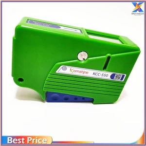 Optical Fiber Connector Cleaner KCC-500 Fiber Conector Cleaning Box Cassette 500 Times Cassette Cleaner