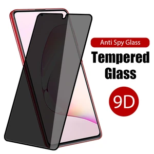 Privacy Full Cover Tempered Glass For Samsung A51 A71 A12 A11 Anti-spy Screen Protector Glass For Samsung A21 A21S A10 A20 A30