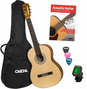 Cascha Student Series Set EN 4/4 Natural Guitarra clásica