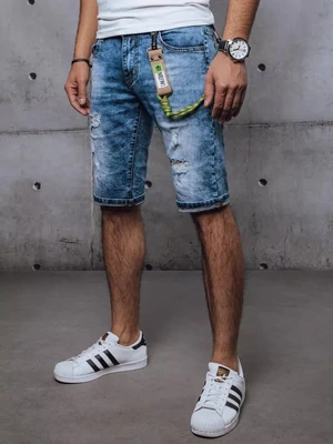 Men's Denim Blue Shorts Dstreet