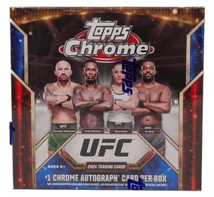 Topps UFC Chrome Mega Box 2024 - sběratelské karty MMA