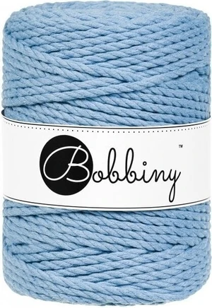 Bobbiny 3PLY Macrame Rope 5 mm 100 m Perfect Blue Cable