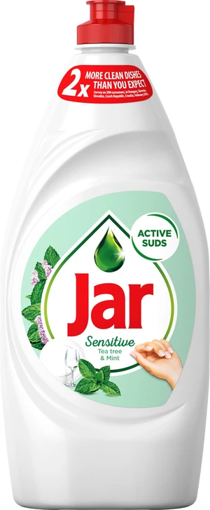 JAR Sensitive prostředek na nádobí Tea Tree & Mint 900 ml