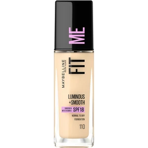 Maybelline Rozjasňující make-up Fit Me Luminous + Smooth SPF 18 (Foundation) 30 ml 110 Porcelain