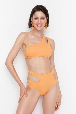 Trendyol Bikini Bottom - Orange - Plain