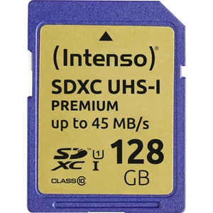 Intenso Premium SDXC karta 128 GB Class 10, UHS-I