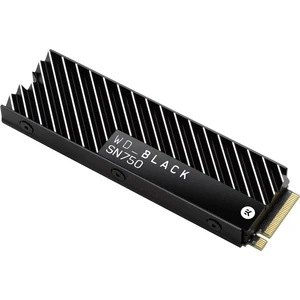 WD Black™ SN750 Heatsink 500 GB interný SSD disk NVMe / PCIe M.2 M.2 NVMe PCIe 3.0 x4 Retail WDS500G3XHC