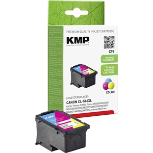 KMP Ink náhradný Canon CL-546XL kompatibilná  zelenomodrá, purpurová, žltá C98 1563,4030