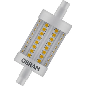 OSRAM 4058075432611 LED  En.trieda 2021 E (A - G) R7s valcovitý tvar 8.2 W = 75 W teplá biela (Ø x d) 29 mm x 78 mm  1 k