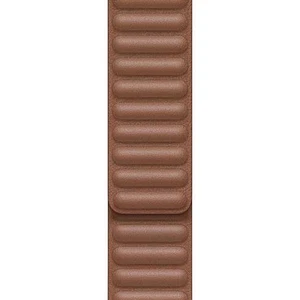 Apple Watch 40mm Saddle Brown Leather Link - Large