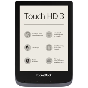 Pocketbook 632 Touch HD 3, szürke