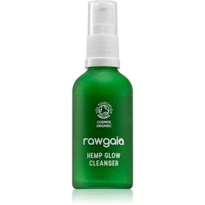 RawGaia Hemp Glow jemné čistiace mlieko pre zmiešanú až mastnú pokožku 50 ml