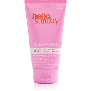 hello sunday the one for the body opaľovacie telové mlieko SPF 30 150 ml