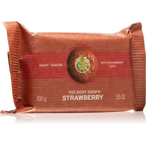 The Body Shop Strawberry Soap prírodné tuhé mydlo 100 g