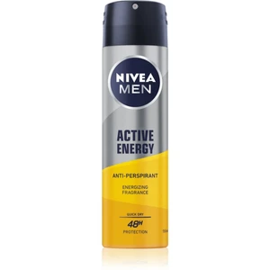 Nivea Men Active Energy antiperspirant v spreji pre mužov 150 ml