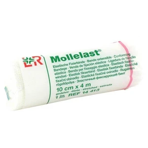 MOLLELAST Obinadlo elastické fixační 10 cm x 4 m