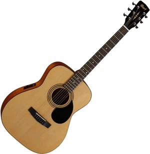 Cort AF510E Open Pore Natural Chitară electro-acustică Dreadnought