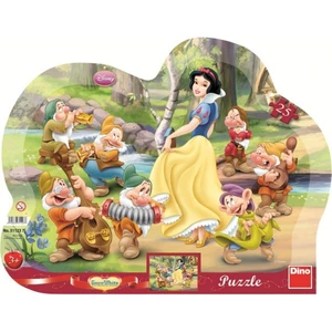 Dino Puzzle doskové Disney Snehulienka 25 dielikov