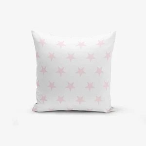 Obliečka na vankúš s prímesou bavlny Minimalist Cushion Covers Powder Colour Star Modern, 45 × 45 cm