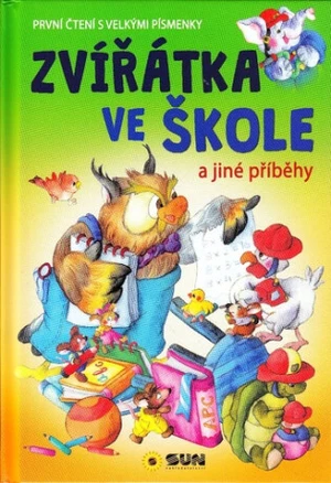 Zvířatka ve škole - První čtení s velkými písmenky