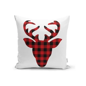 Vianočná obliečka na vankúš Minimalist Cushion Covers Christmas Reindeer, 42 x 42 cm