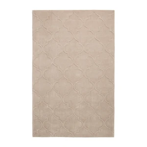 Béžový ručne tuftovaný koberec Think Rugs Hong Kong Puro Beige, 150 × 230 cm