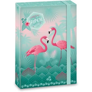 Ars Una Box na sešity Pink Flamingo A5