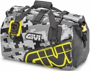Givi EA115CM Waterproof Cylinder Seat Bag 40L Camo/Grey/Yellow Torba