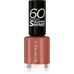 Rimmel 60 Seconds Super Shine lak na nechty odtieň 130 Caramel Candy 8 ml