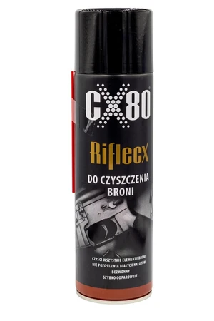 Čistiaci prostriedok na zbrane Riflecx® 500 ml (Farba: Čierna)