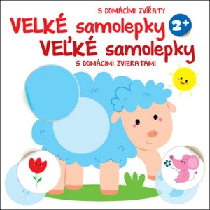 Velké samolepky s domácími zvířaty Ovce