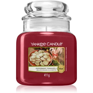 Yankee Candle Peppermint Pinwheels vonná svíčka 411 g