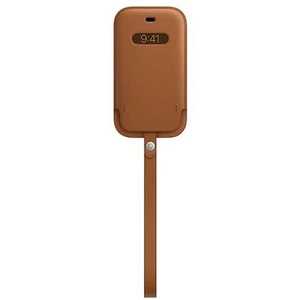 Apple iPhone 12 mini Leather Sleeve with MagSafe - Saddle Brown