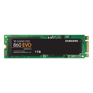 Samsung SSD 860 EVO, 1TB, SATA III M.2 - sebesség 550/520 MB/s (MZ-N6E1T0BW)