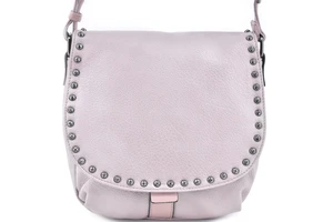 Dámská kabelka crossbody - růžová/pudrová