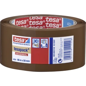 tesa UNIVERSAL 04024-00237-04 baliace lepiaca páska tesapack® 4024 hnedá (d x š) 66 m x 50 mm 1 ks