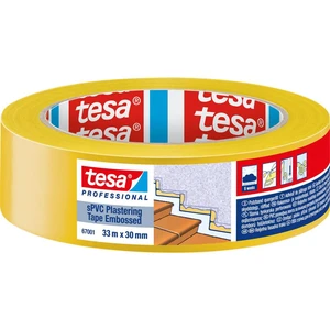 tesa SPVC EMBOSSED 67001-00000-00 Plastering tape tesa® Professional žltá (d x š) 33 m x 30 mm 1 ks