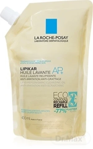 LA ROCHE-POSAY Lipikar Olej AP+ náhradná náplň 400ml