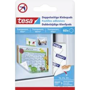 Tesa® oboustranně lepicí podložky transparentní tesa Množství: 60 ks