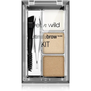 Wet n Wild Ultimate Brow sada pro dokonalé obočí odstín Soft brown 2,5 g