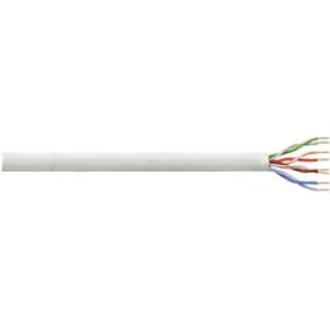 Síťový kabel F/UTP Cat 6 LogiLink CPV0035, nestíněný, 100 m, šedá