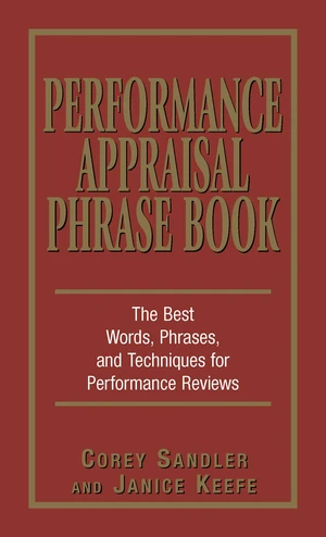 Performance Appraisal Phrase Book