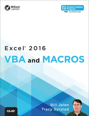 Excel 2016 VBA and Macros